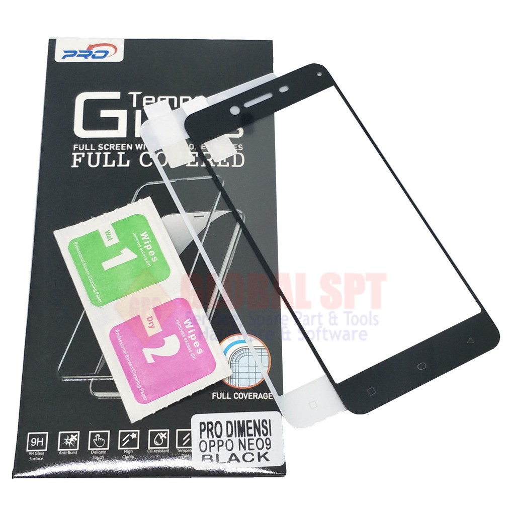 ANTIGORES OPPO A37 / NEO 9 FULL WARNA / AG TG / TEMPERED GLASS A37F / NEO9