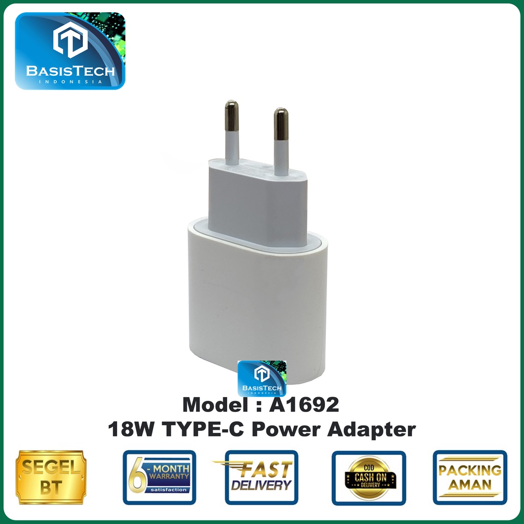 ADAPTER CHARGER IP11 11PROMAX A1692 TYPE C 18WATT POWER ORI99.9