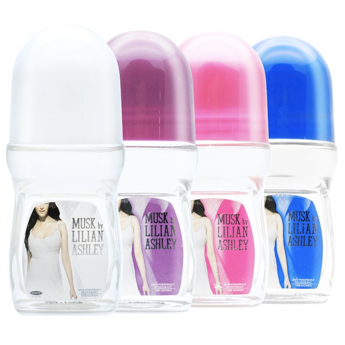 ⭐BAGUS⭐ MUSK BY LILIAN DEODORANT ROLL ON 50ML | Deodoran