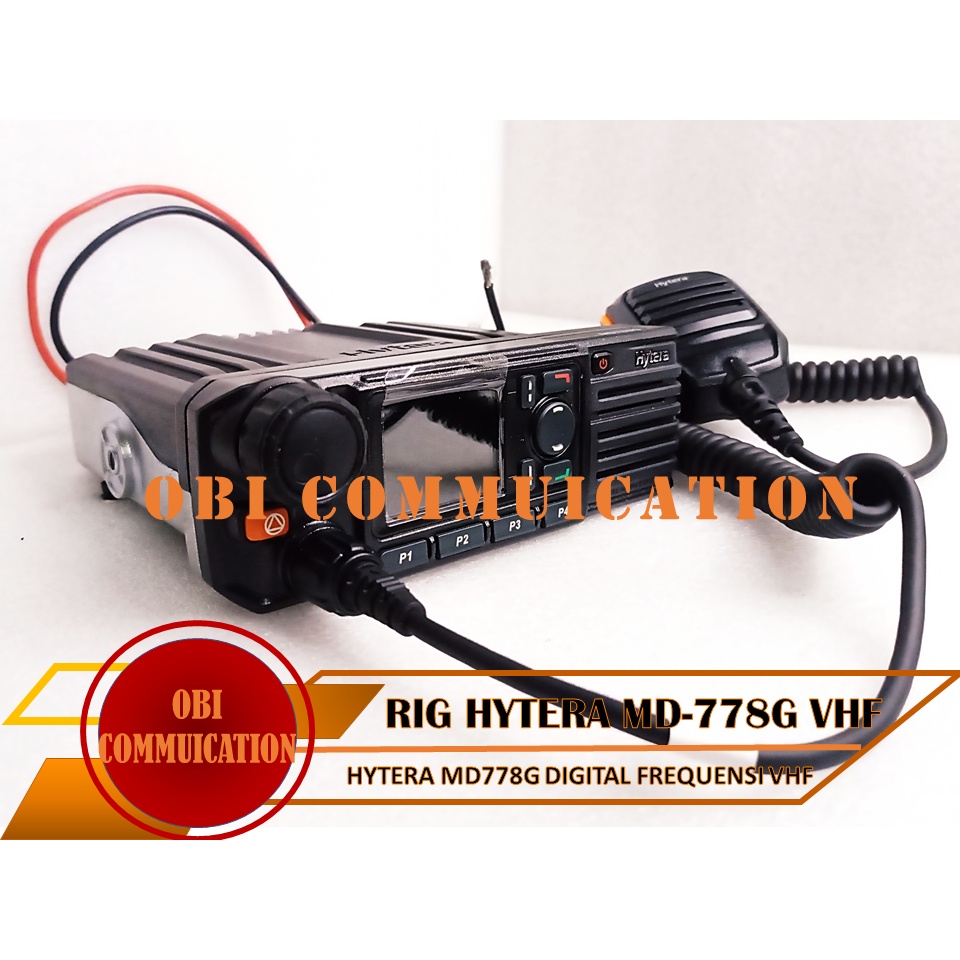 Rig Hytera MD788G VHF DIGITAL original second