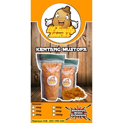 

kentang mustofa 100gr/keripik kentang/kentang kering