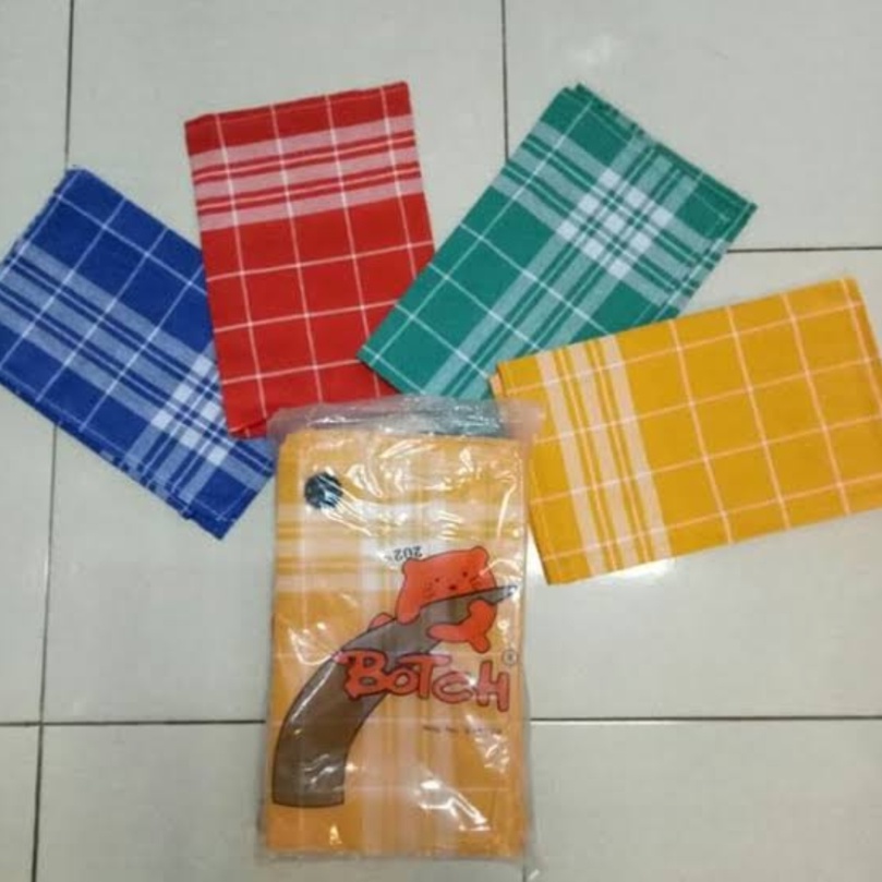 Serbet / Lap Kain Aneka Warna Merk Botch 101 Murah Kualitas Premium Ukuran 55x55 Cm