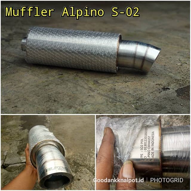Knalpot Mobil Alpino S02 Original