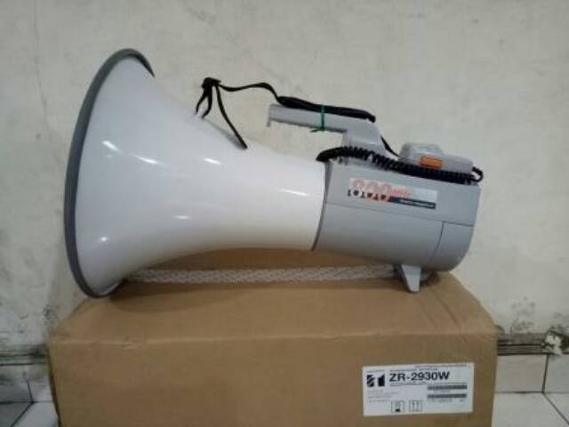 Megaphone TOA ZR 2930 W (30 Watt), Mega phone ZR-2930 W