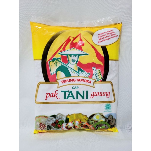

Tepung tapioka cap pak tani gunung | Tepung tapioka 500 gr