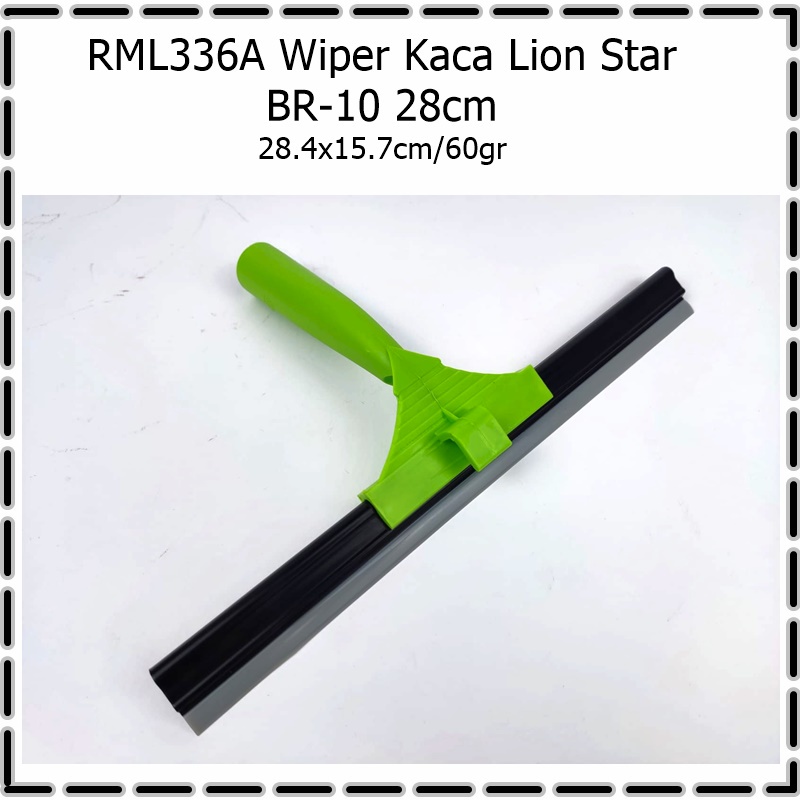 RML336A Wiper Kaca/Pembersih Kaca Lion Star BR-10 28cm