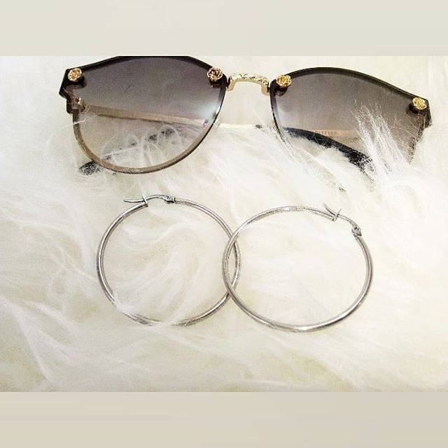  Accessories anting bulat besar