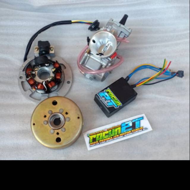 Paket bleyer Kimcil pwk sudco vforce4 cdi lime rx king