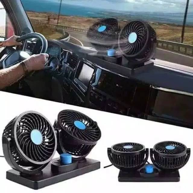 kipas angin mobil T303 12v /T304 24v kipas mobil/car cooling double fan