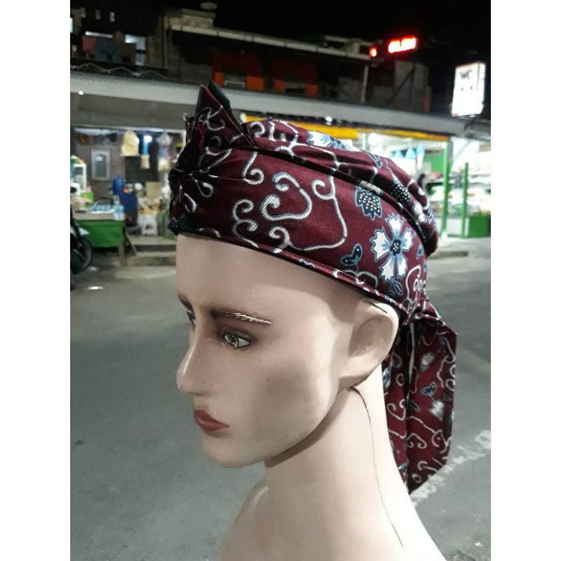 Grosir (SSC) Iket kepala batik jawa sunda udeng Premium Termurah