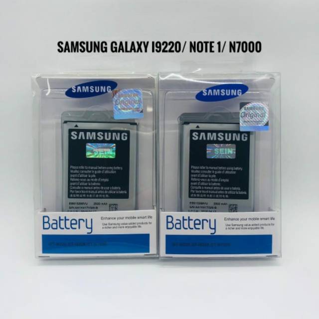 Baterai Batre samsung galaxy note1 i9220 N7000 Battery Samsung  Galaxy Note 1 Original 100%