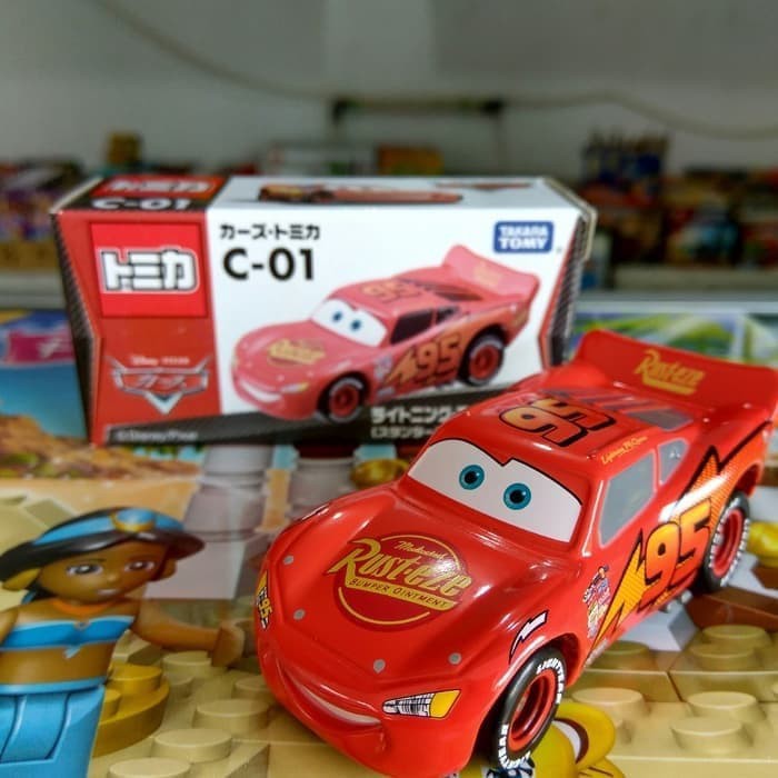diecast mobil Tomica Cars Series C 01 Lighting Mcqueen B787