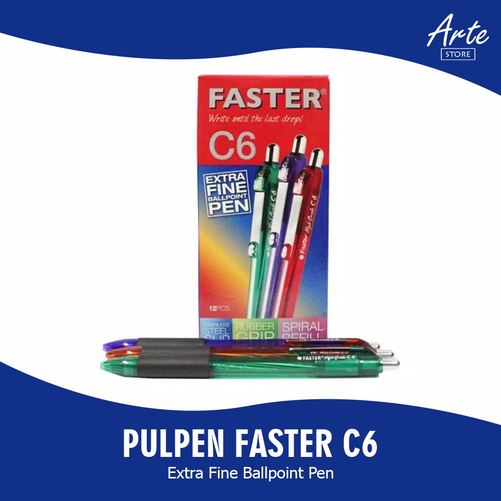 Pulpen - Faster C6 Ballpoint Pen