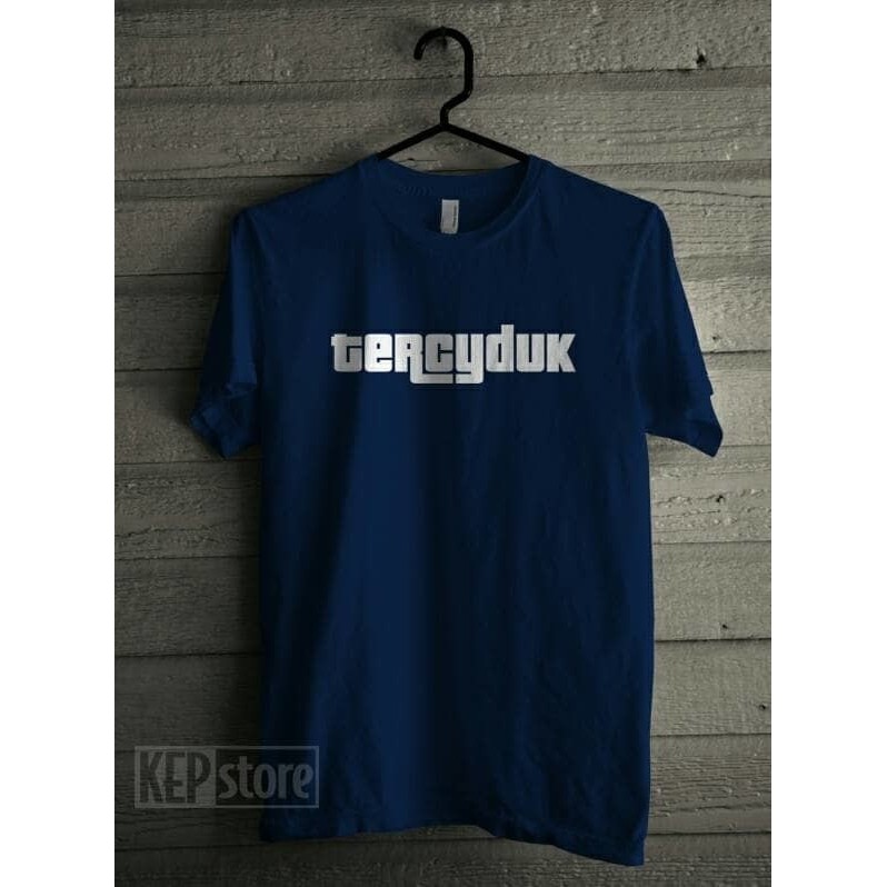Kaos Tshirt Baju Combed 30S Distro Tercyduk Terciduk