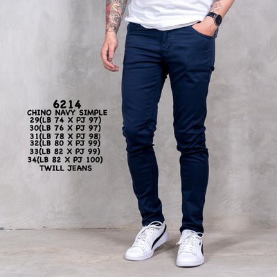 Celana Chino Panjang pria casual