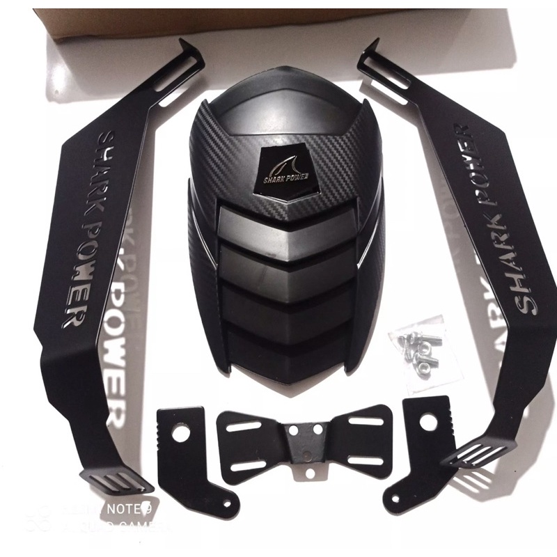 COD Mud Guard sharkpower - Mudguard Universal Yamaha r25 - Vixion - Cbr new 150 - Tiger new - Megapro DLL