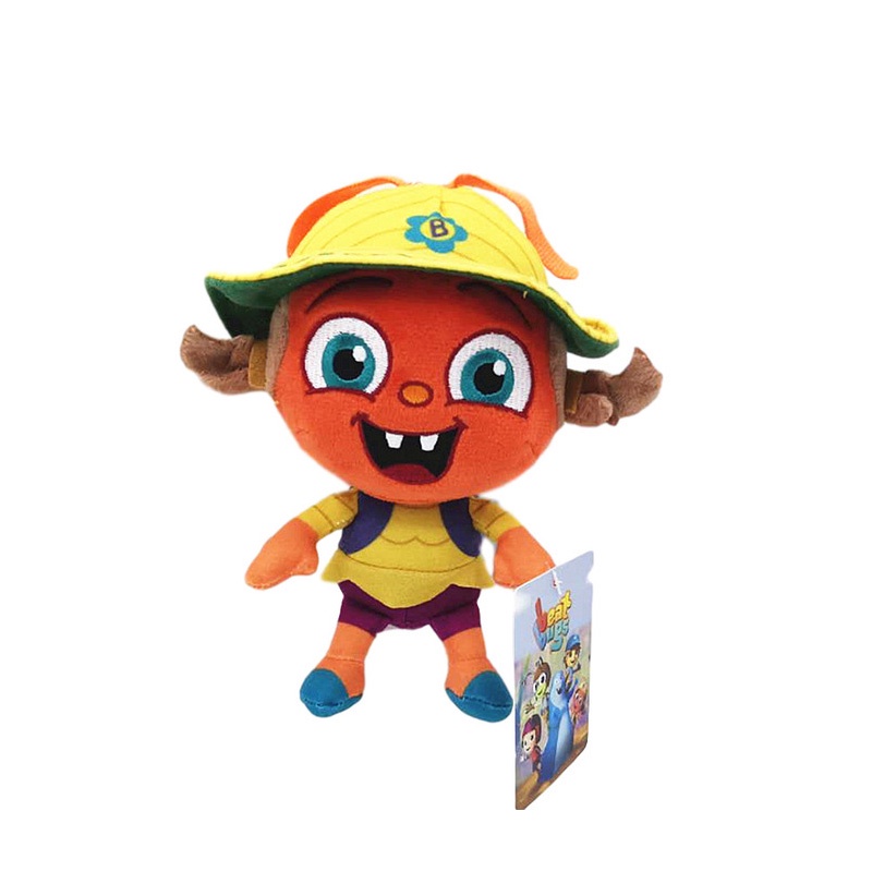 1pc / 21cm Mainan Boneka Anime Beat bugs Bahan Plush Untuk Anak