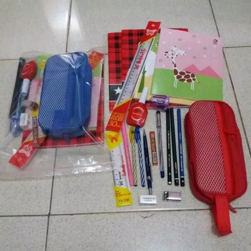 

STATIONERY PAKET ALAT TULIS SEKOLAH LENGKAP