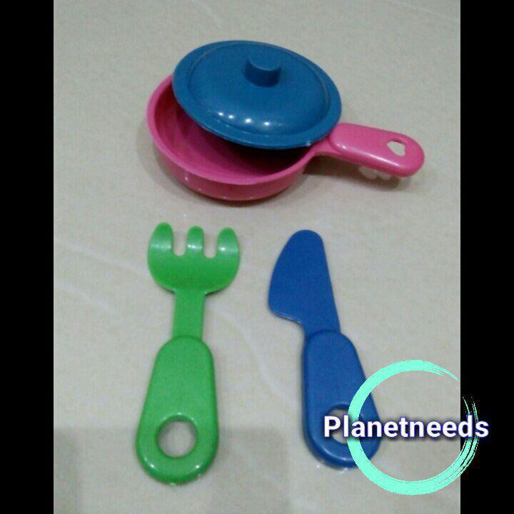 Mainan Panci Mini Wajan Mini Masak Masakan Murah Berkualitas Miniatur Set Mainan Edukasi Anak