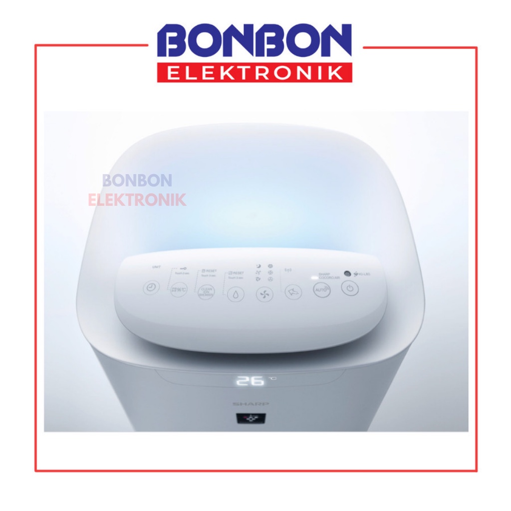 Sharp Air Purifier + Humidifer KI-L60Y-W Coverage Area 50m² AIoT