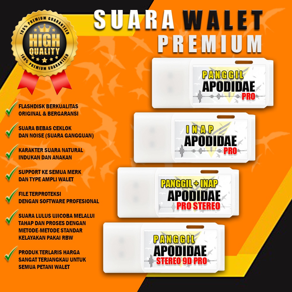 PAKET SUARA WALET PANGGIL + INAP APODIDAE PRO | SUARA WALET SUPER RESPON DAN TERBUKTI