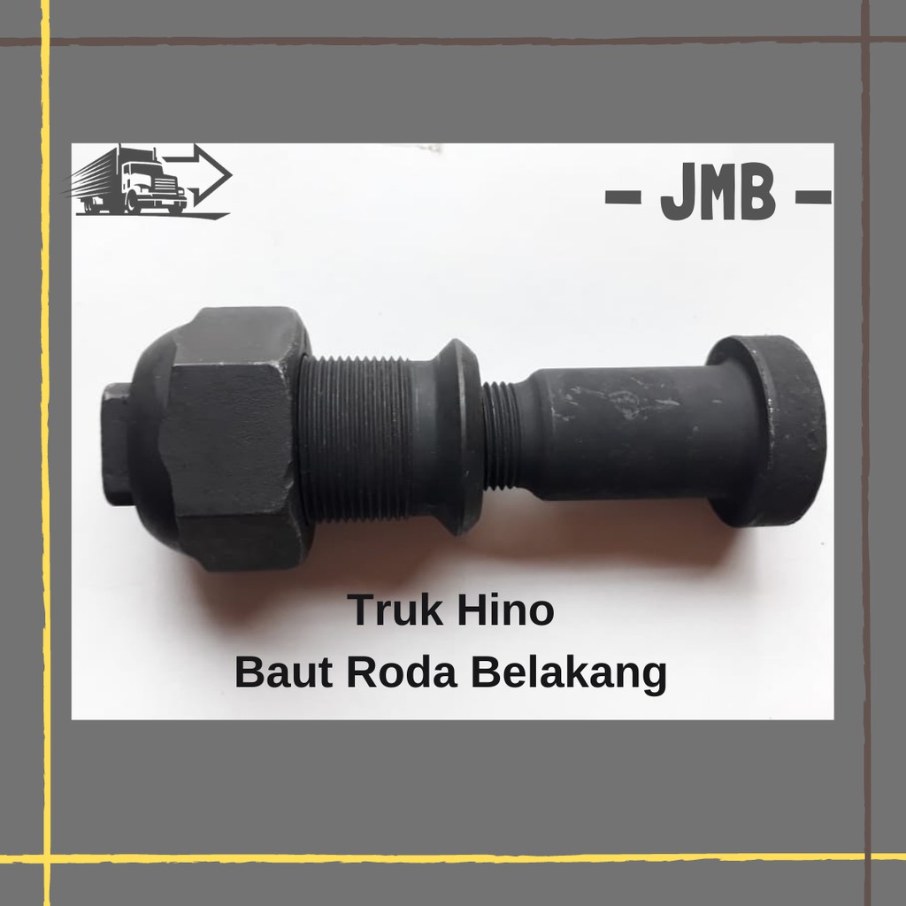 Baut Roda Truck Mitsubishi Belakang/ Baut Mobil / Truk  Mitsubitshi