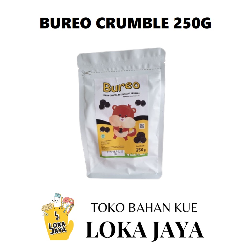 

BUREO CRUMBLE HALUS RED VELVET, DARK CHOCO, GREEN TEA TIMBANG 250 GR