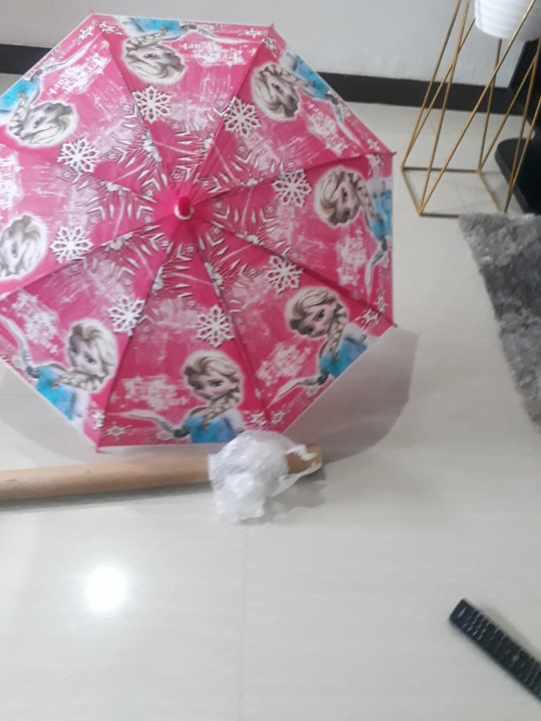 Payung Anak Karakter 8 Sisi Bahan Pvc Merk Osaka