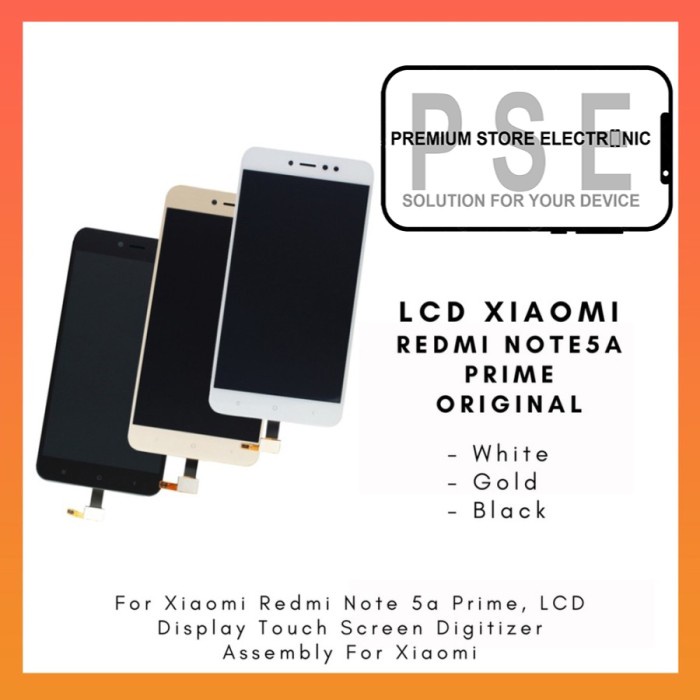 LCD Xiaomi Redmi Note 5A Prime Fullset Touchscreen ORIGINAL Garansi