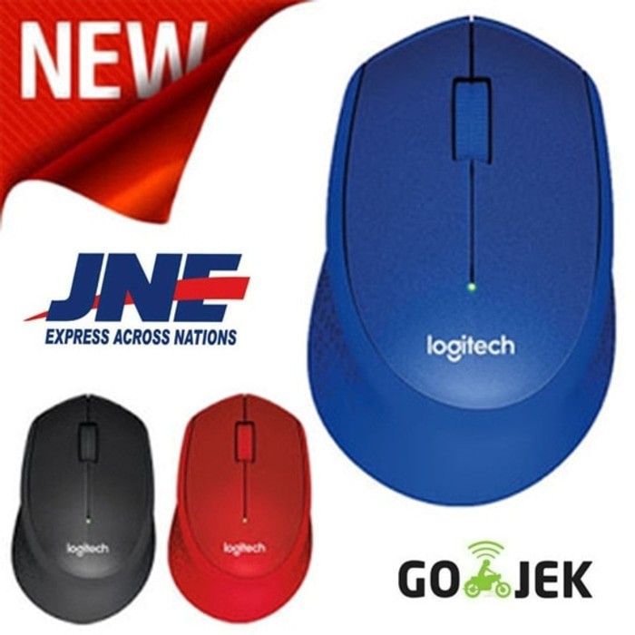 Mouse Wireless Logitech M331 Silent Plus - Original (Pengganti M280)