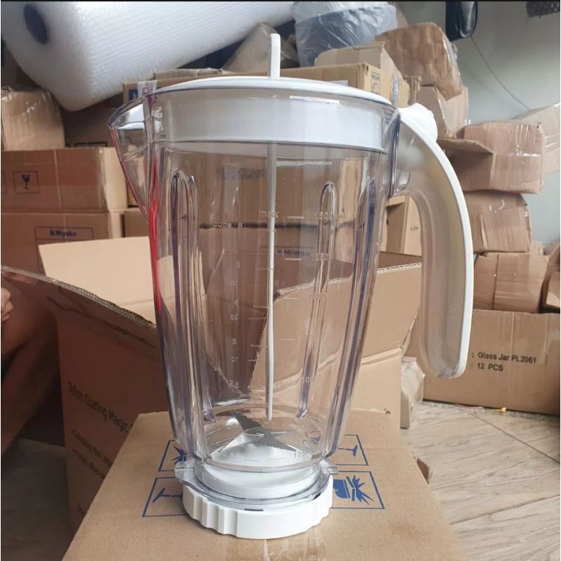 Set Gelas JUS BLENDER PHILIPS Dry Mill HR 2115/HR2116/HR2061/HR2071