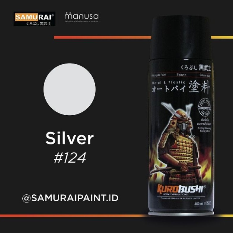 Cat Samurai Paint Silver No 124 400ml