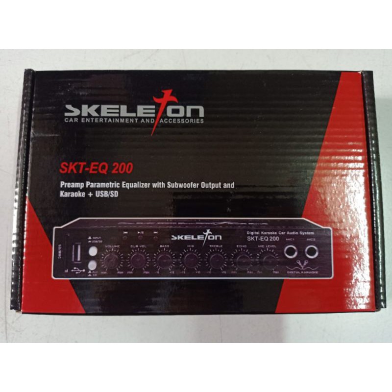 parametric Equalizer skeleton SKT-EQ200
