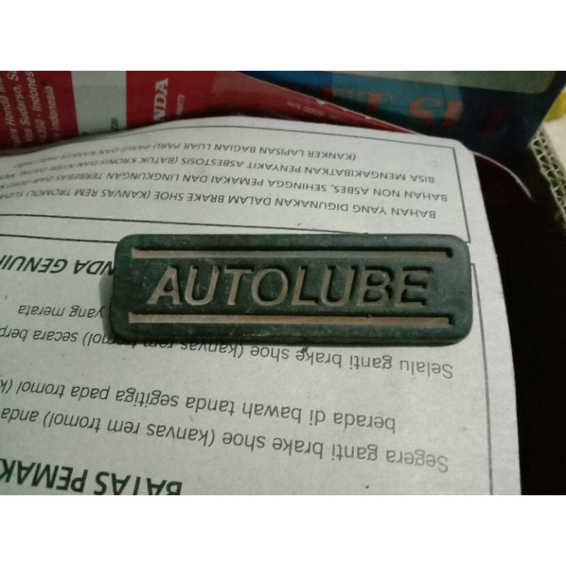 Emblem Autolube Yamaha V80 Original