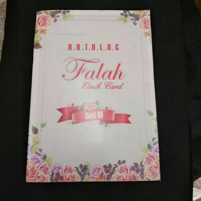 Katalog blangko undangan nikah album Falah 103-108