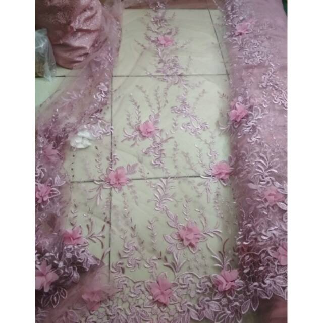 Kain tile 3D elisaab (harga permeter)