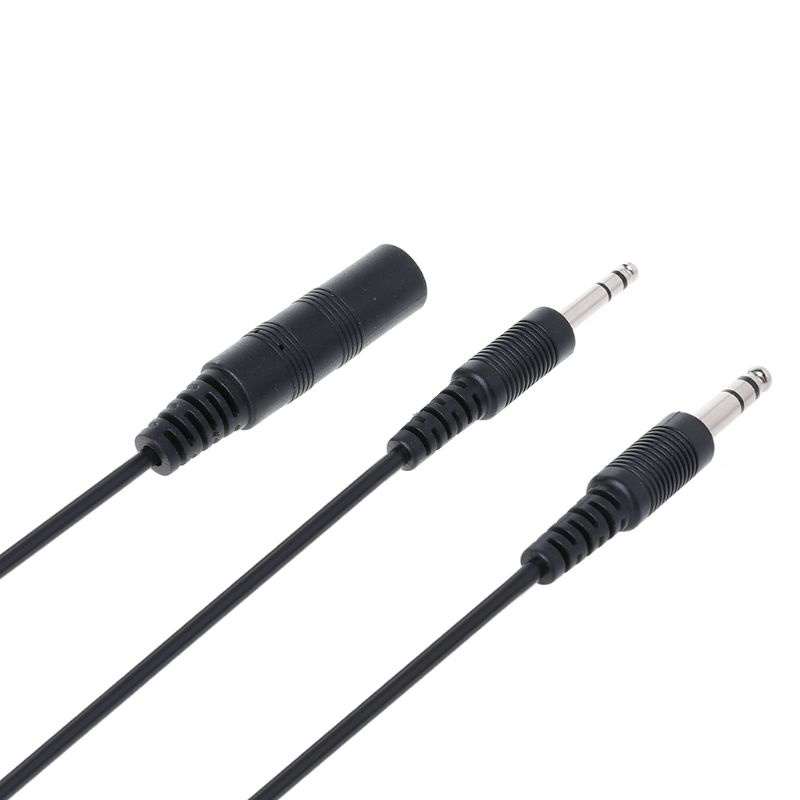 btsg Replaced Helicopter to General Aviation Headset Adapter Cable for AVCOMM U 174