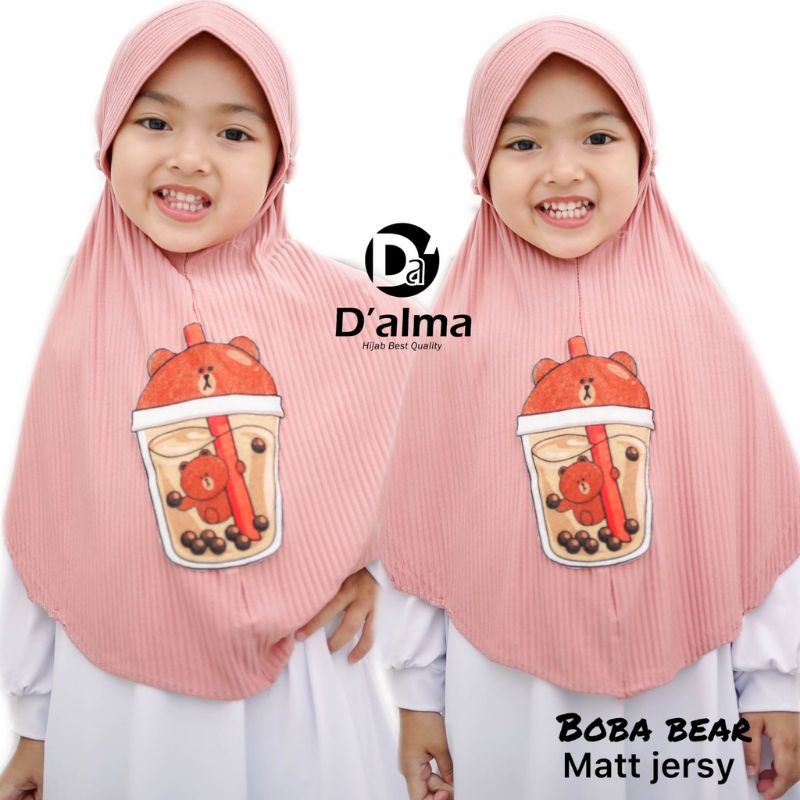HIJAB JILBAB ANAK PLISKET BOBA