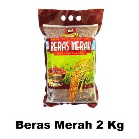 

BERAS MERAH BERKUALITAS Cap Nasi Sedap 2 KG [TP]