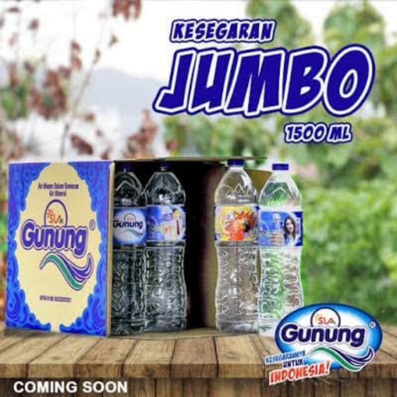 

Air Minum Gunung 1500ml 1dus isi 12pcs seger jernih