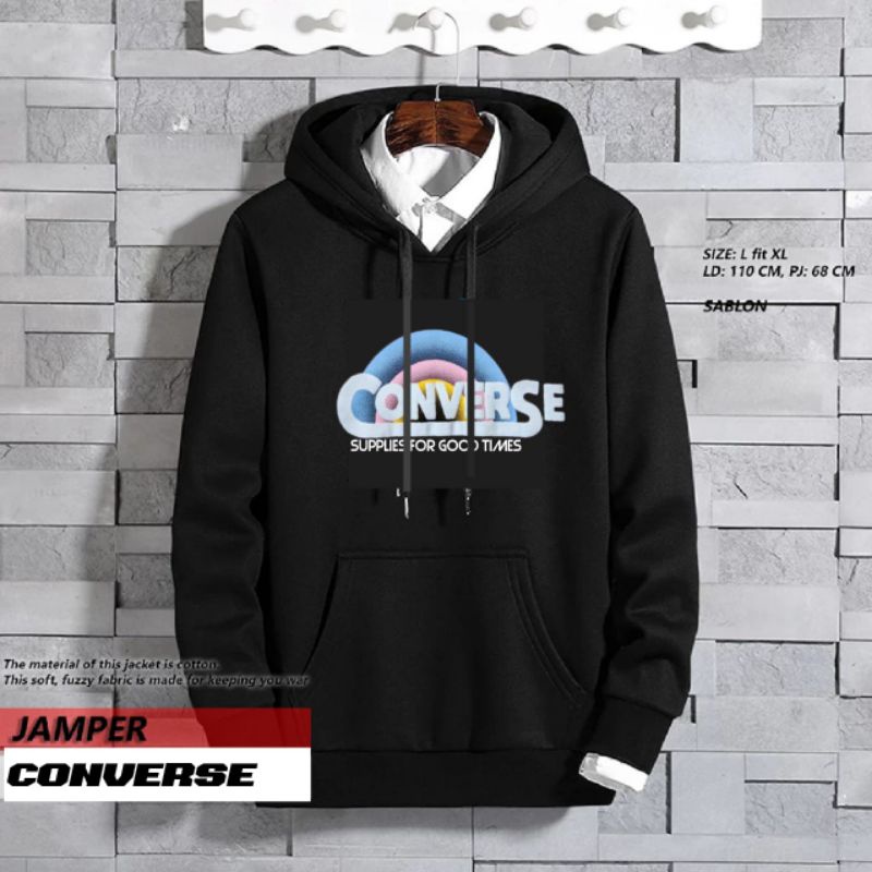 JAMPER CONVERSE*HOODIE CONVERSE*JAKET PRIA) JAMPER PRIA/HOODIE PRIA/HOODIE/JAMPER/JAKET