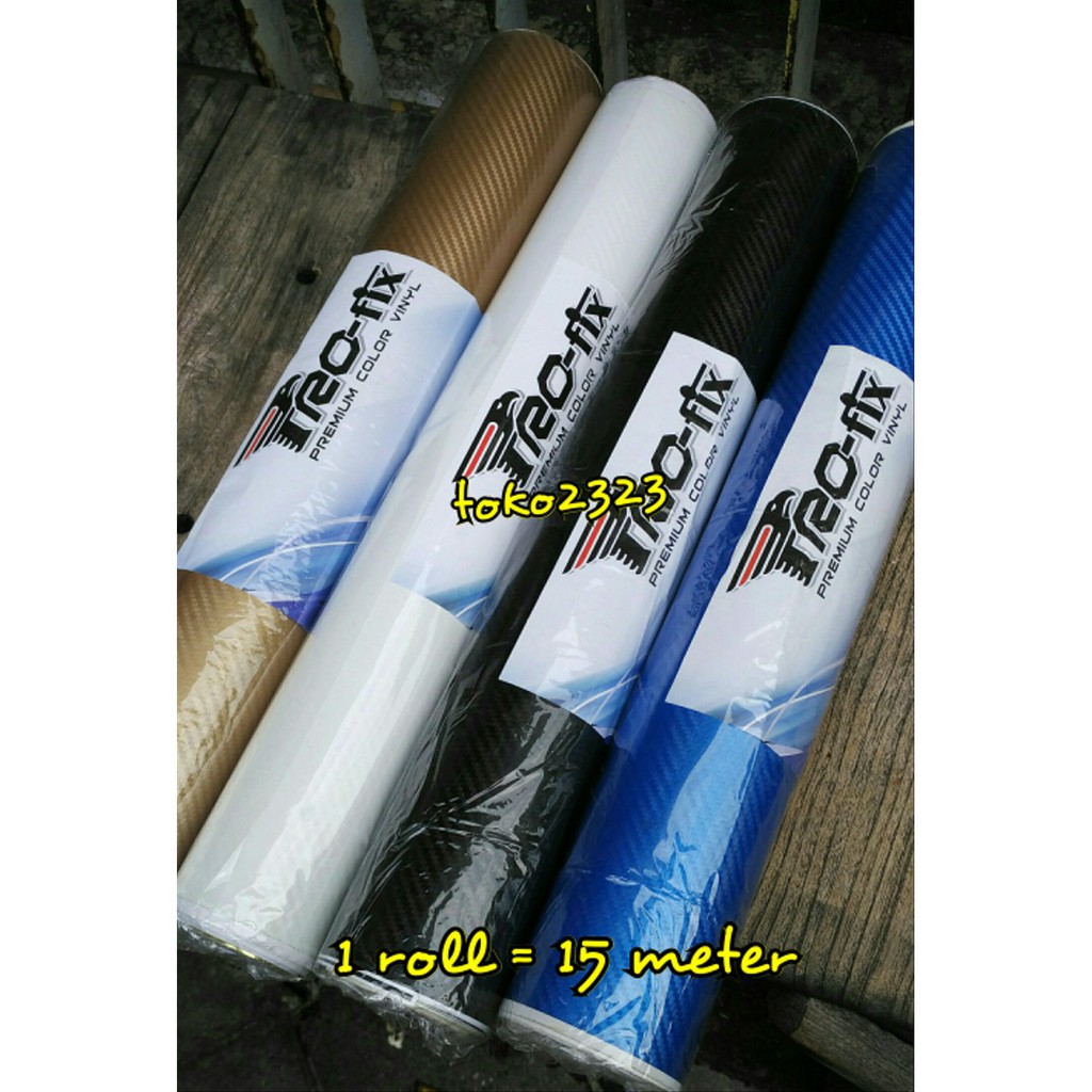 

stiker profix karbon 1 roll (15 meter) Berkualitas