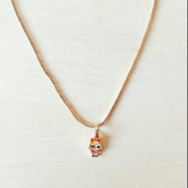 Kalung Anak Putri Red Gold Xuping