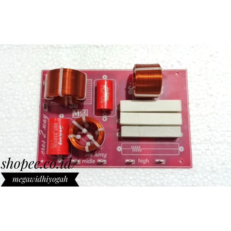 Crossover Pasif 2 Way Balap MID HIGH