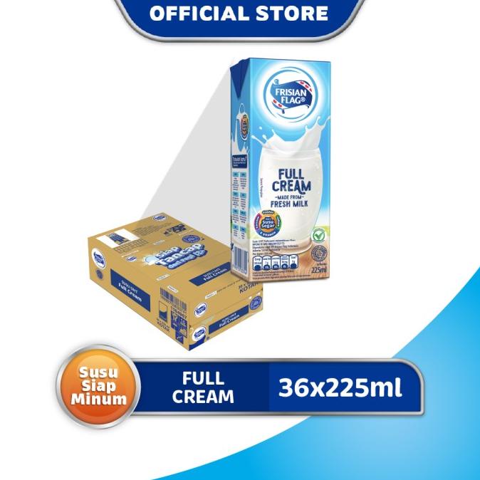 

(BISA COD) Frisian Flag Purefarm UHT Fullcream 225ml [36 pcs] DISKON Kode 958