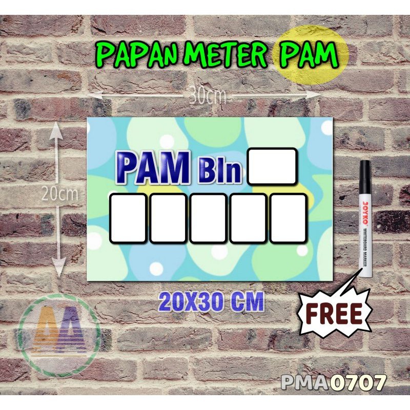 

Papan Meter Listrik PLN PAM motif Unik - Pastel 07 - Toko2A