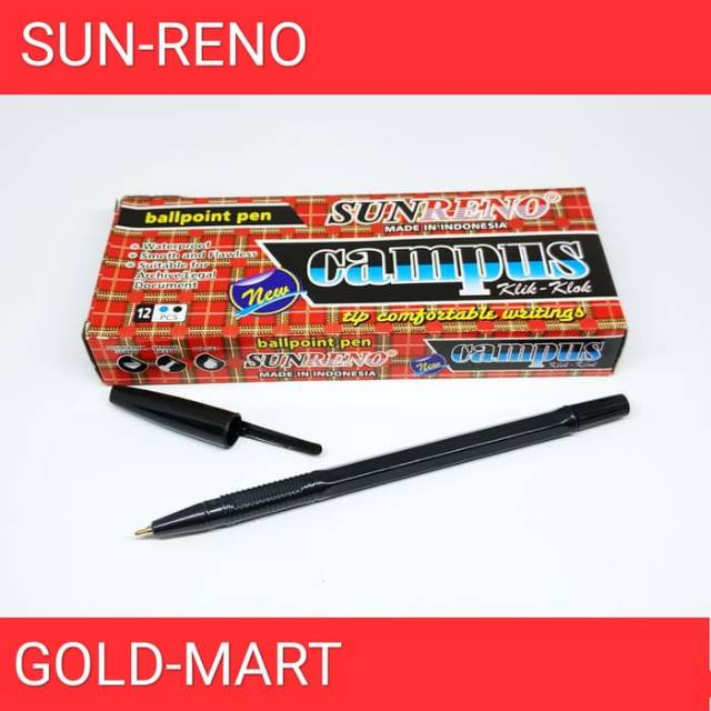 

Sun-Reno Pulpen Warna Hitam