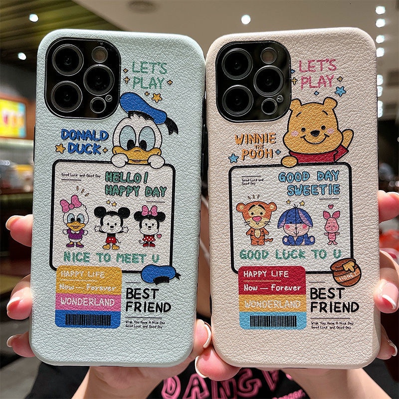 Case Motif Print Kartun Untuk iPhone 12 13 11 Pro Max X Xs Max Xr 7723