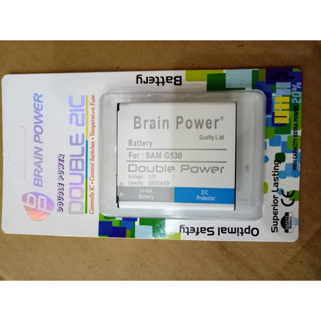 Batre baterai batu hp samsung j5 j3 j2 prime g530 grand prime DOBEL POWER
