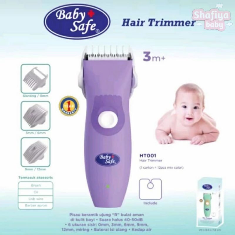 Baby Safe Hair Trimmer HT001